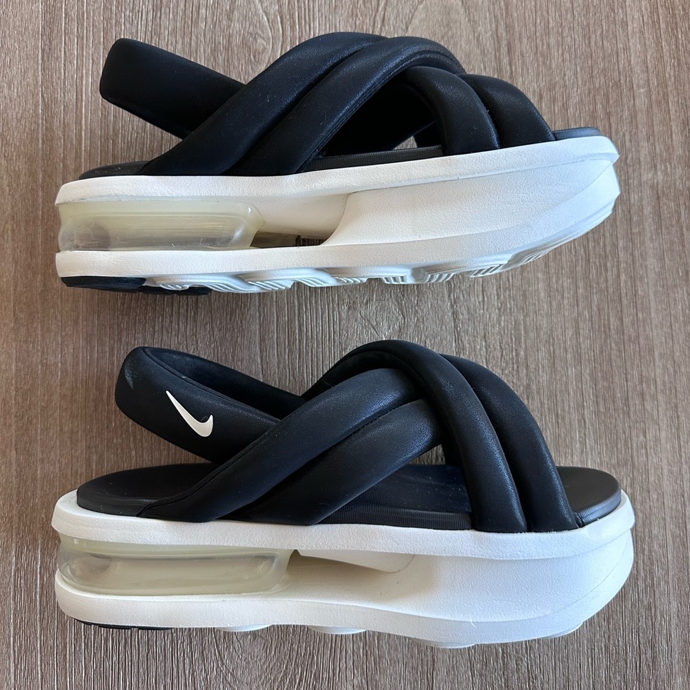 Nike Air Max Isla Platform Sandals Black Women's 10 - Picture 10 of 16